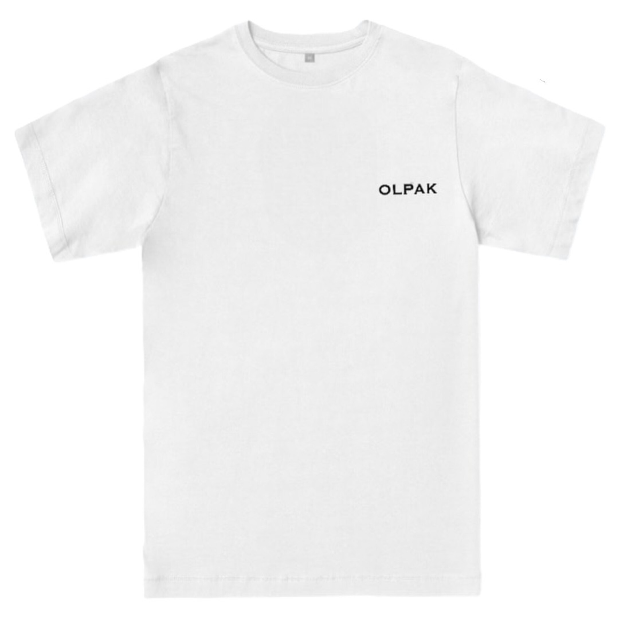 T-Shirt Blanc Inscription Olpak