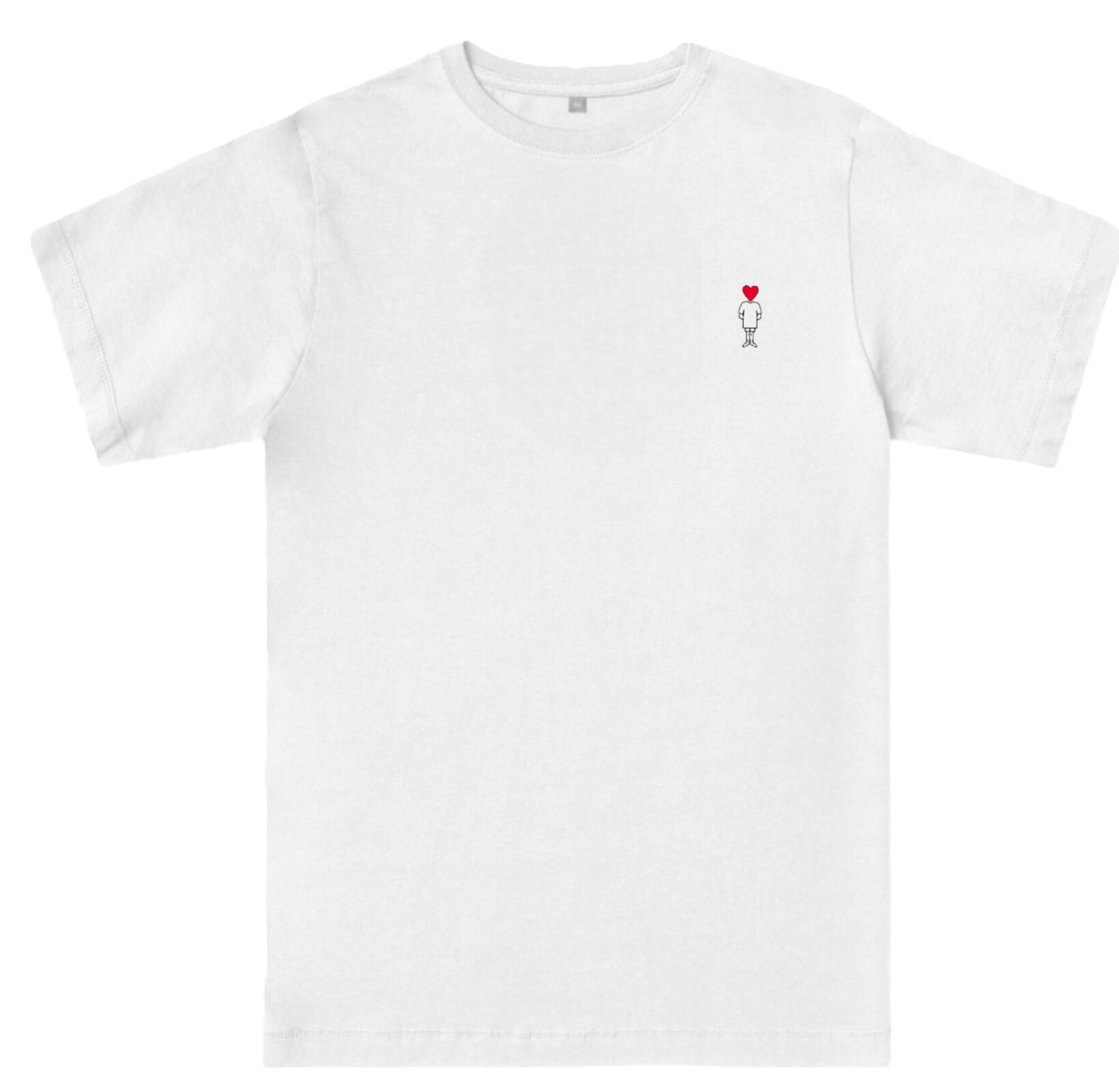 T-Shirt Blanc Bonhomme Olpak
